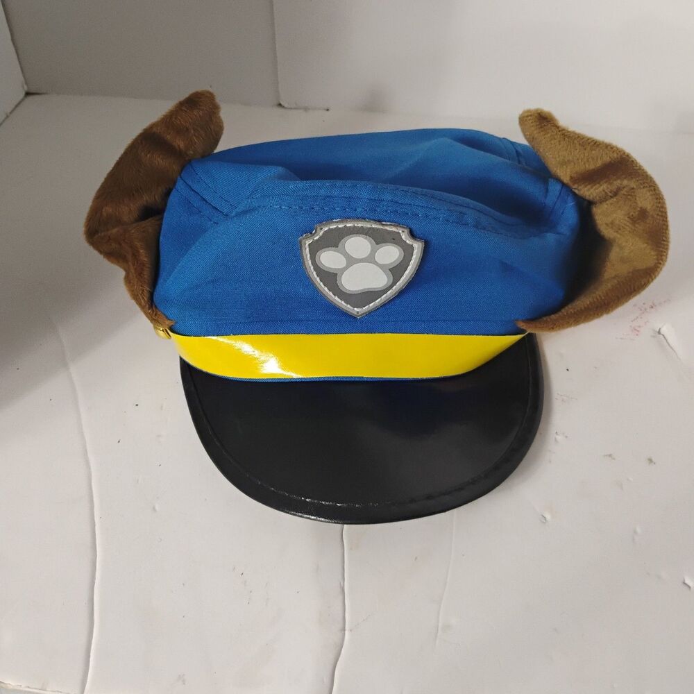 Paw Patrol Chase Police Pup Dress Up Hat Spirit Halloween Hat Costume Boys Girls